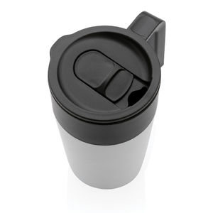 Tasse PP recyclé | Tasse publicitaire Blanc 4