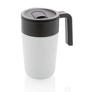 Tasse PP recyclé | Tasse publicitaire Blanc 6