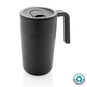 Tasse PP recyclé | Tasse publicitaire Noir