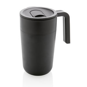 Tasse PP recyclé | Tasse publicitaire Noir 6