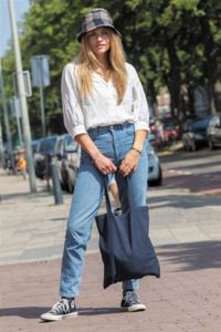 Tote bag coton recyclé | Tote bag publicitaire Navy 5