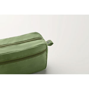 Trousse chanvre | Trousse de toilette personnalisée Green 3