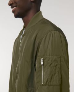 Veste bomber unisexe | Veste personnalisée British Khaki 1