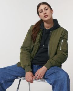 Veste bomber unisexe | Veste personnalisée British Khaki 6